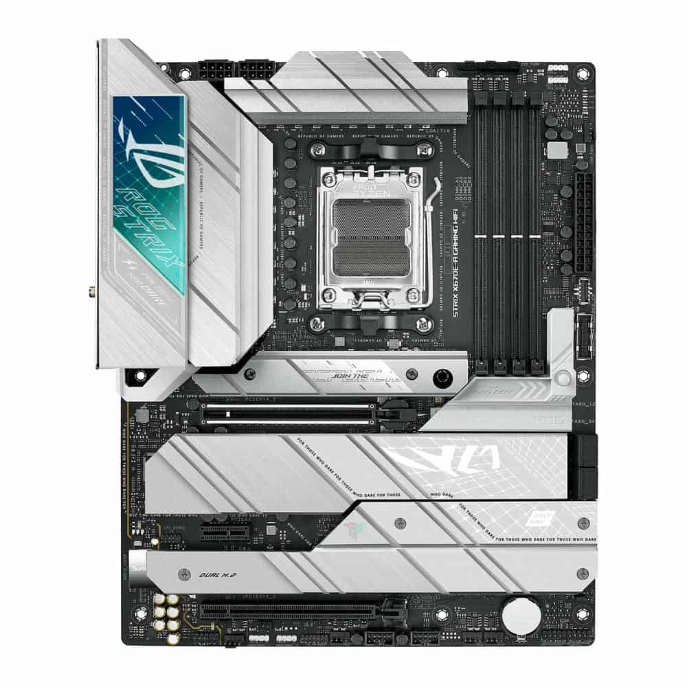 (image for) ASUS AMD Ryzen ROG STRIX X670E-A GAMING WIFI AM5 PCIe 5.0 ATX Motherboard